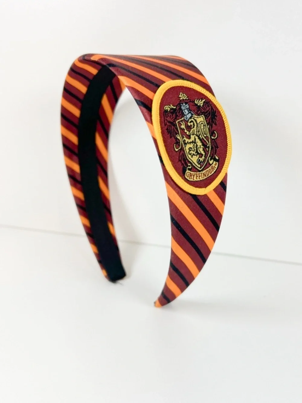 Harry Potter Gryffindor Headband Hogwarts House Crest Red Gold Striped